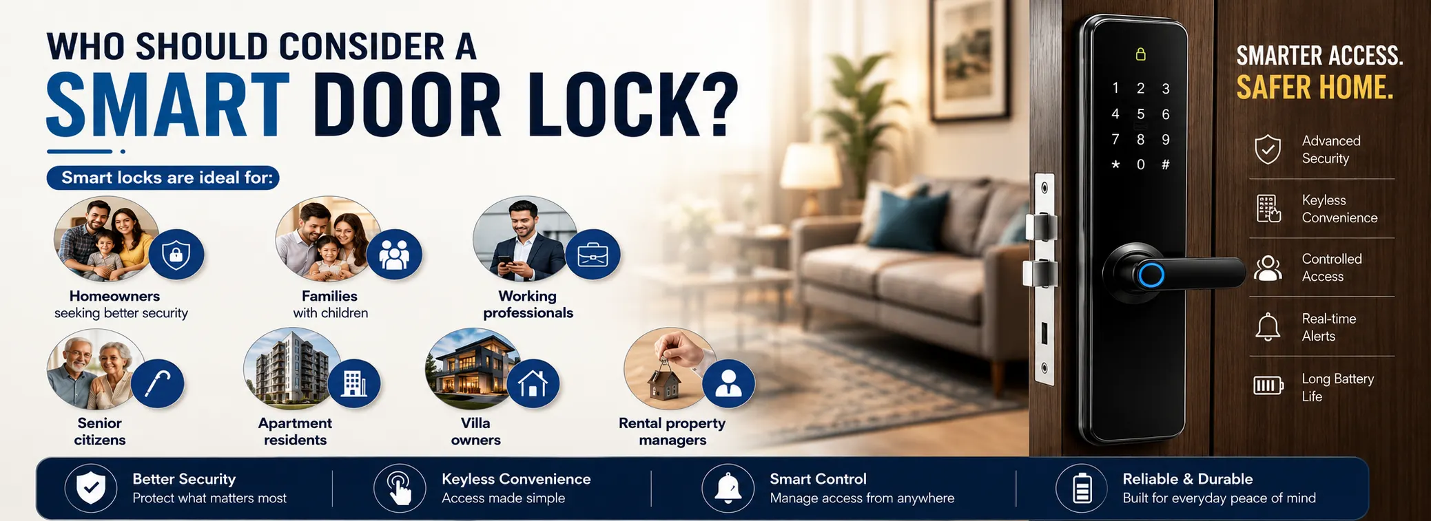 Enhance Your Home Security with a Smart Door Lock