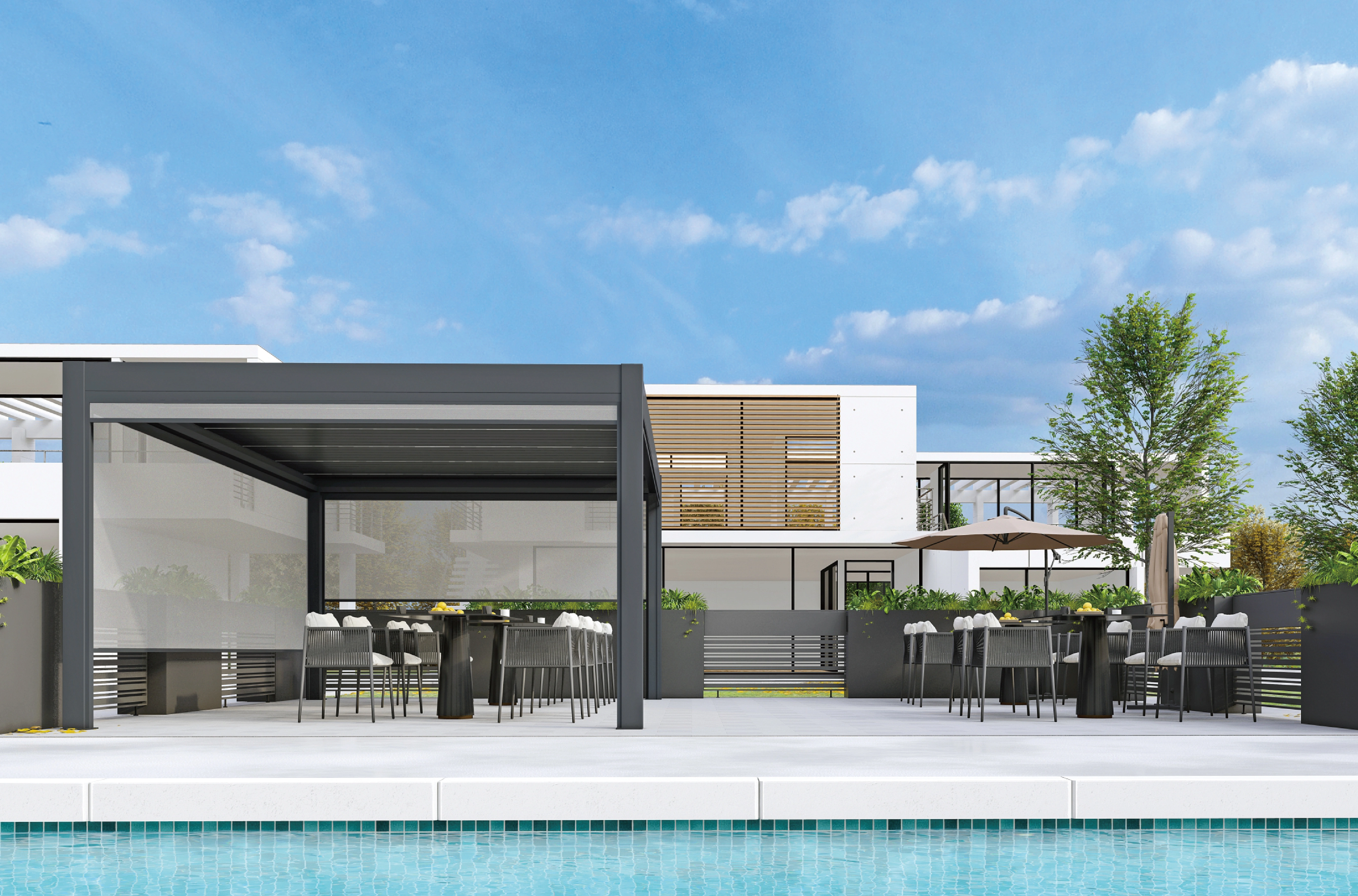 Motorized Pergola Installation Coimbatore